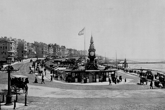The Entrance To The Aquarium Brighton 1890s