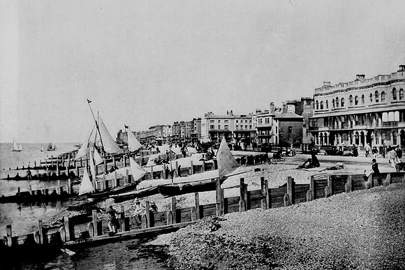 The Front At Worthing 1890s