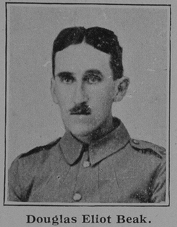 Beak D E LCpl 7th Hampshire Regiment