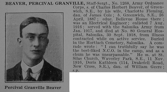 Beaver P G Staff Sergt Army Ordnance Corps Obit