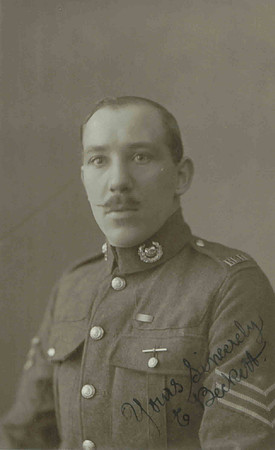 Beckett E Sergt Royal Marine Light Infantry WW1 Photos Collection