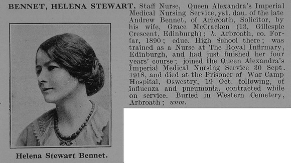 Bennet H S Staff Nurse Obit