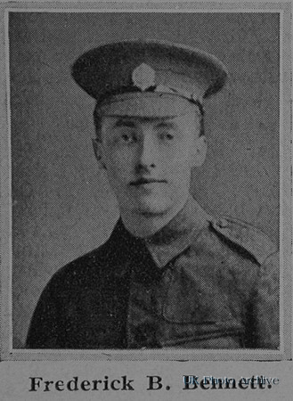 Bennett F B Pte 1115 5th London Regiment