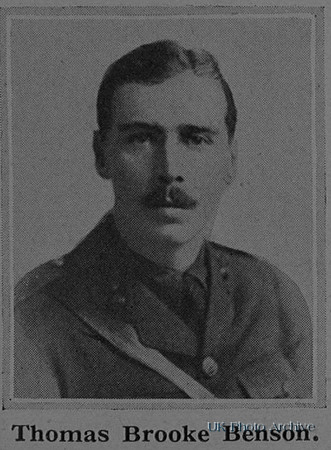 Benson T B Lt 2nd Royal Scots Fusiliers