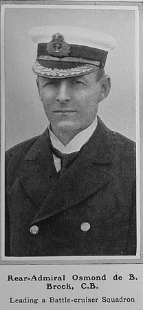 Brock O De B Rear Admiral CB Royal Navy The Sphere 15th July 1916