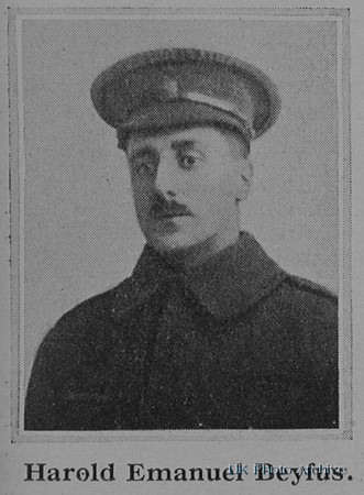 Beyfus H E Pte 225 5th London Regiment