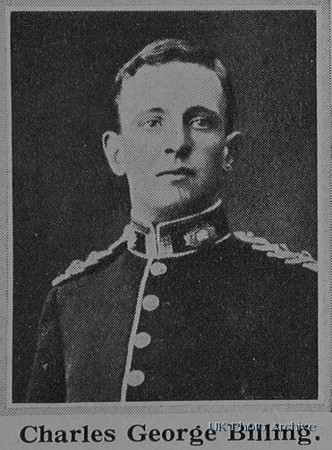 Billing C G Captain Deal Bn RNDiv Royal Marine Light Infantry