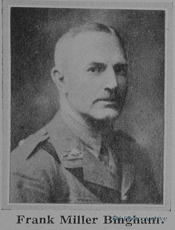 Bingham F M Captain 5th Kings Own Royal Lancaster Regiment