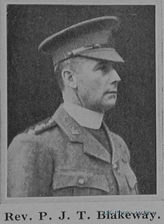 Blakeway P J T Col The Rev Chaplain Attd to Middlesex Hussars