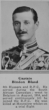 Blood B Captain Royal Flying Corps The Sphere 1st Apr 1916