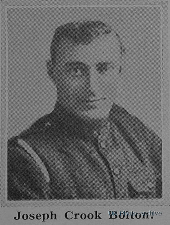 Bolton J C Pte 25689 14th Canadian Infantry