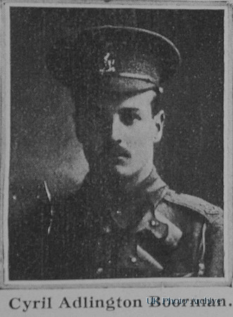 Boorman C A Tpr 801 West Kent Yeomanry