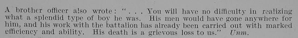 Borst C L 2nd Lt 6th Royal West Surrey Regiment Obit Part 2