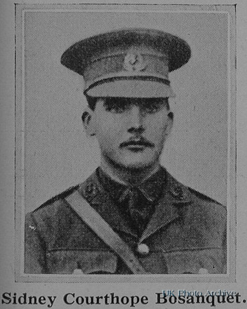 Bosanquet S C 2nd Lt 5th Middlesex Regiment