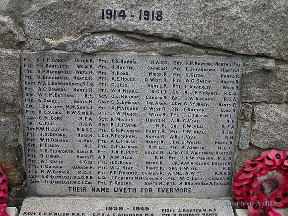 Lyndhurst War Memorial Hampshire