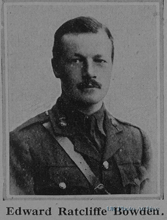 Bowden E R Lt 6th Northumberland Fusiliers