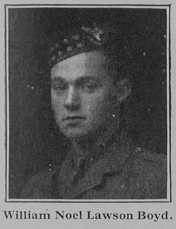Boyd W N L Lt 2nd Seaforth Highlanders