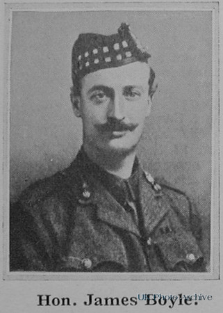 Boyle J Captain The Hon 1st Royal Scots Fusiliers