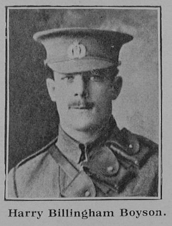 Boyson H B Cpl 11-858 6th Wellington Mounted Rifles N.Z.E.F