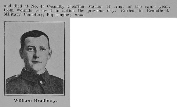 Bradbury W Pte 41951 8th Royal Inniskilling Fusiliers Obit Part 2