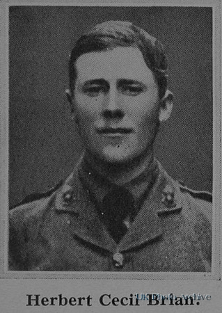 Brian H C 2nd Lt Royal Garrison Artillery