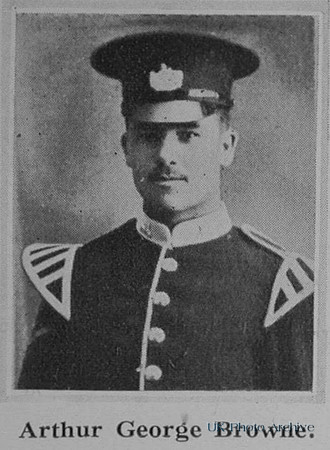 Browne A G 2nd Lt 2nd Notts & Derby Regiment