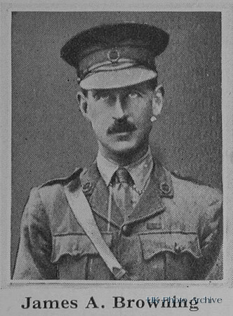 Browning J A Major 2nd Dragoon Guards (Queen's Bays)