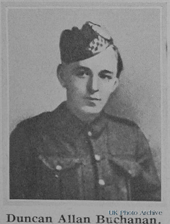 Buchanan D A Pte 1837 8th Argyll & Sutherland Highlanders