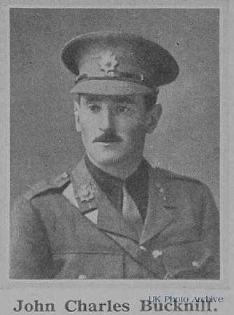 Bucknill J C 2nd Lt 4th Hampshire Regiment