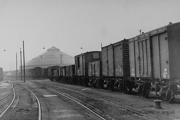 The LMS Goods Station And Depot Chalk Farm Camden 1940s