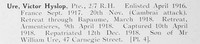 Short Service Records U V