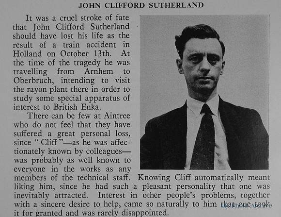 John Clifford Sutherland Obituary 1