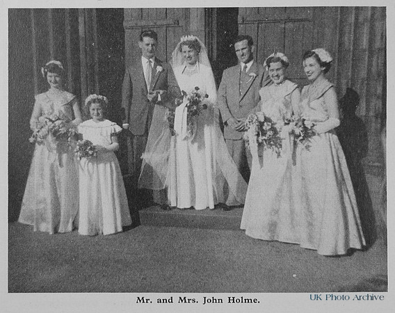 Wedding Of John Holme And Thelma Lowe 1