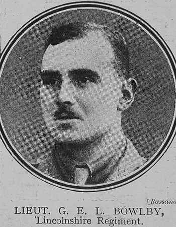 Bowlby G E L Lt 8t Lincolnshire Regiment The Great War Vol 8
