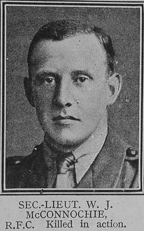 McConnochie W J 2nd Lt Royal Flying Corps The Great War Vol 8