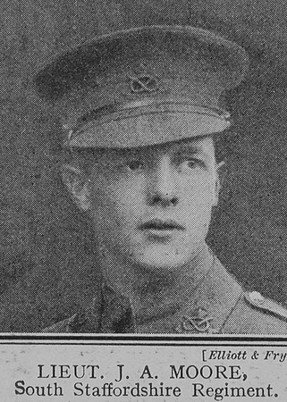 Moore J A Lt 7th South Staffs Regiment The Great War Vol 8