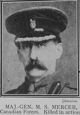 Mercer M S Maj Gen CB Canadian Forces The Great War Vol 8