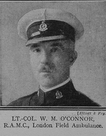 O'Connor W M Lt Col Royal Army Medical Corps The Great War Vol 8