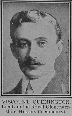 Quenington Vis Lt Royal Gloucs Yeomanry The Great War Vol 8