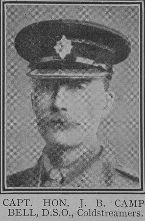 Campbell J B Captain The Hon DSO 1st Coldstream Guards The Great War Vol 8