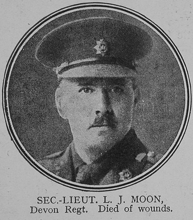 Moon L J 2nd 10th Devonshire Regiment The Great War Vol 8