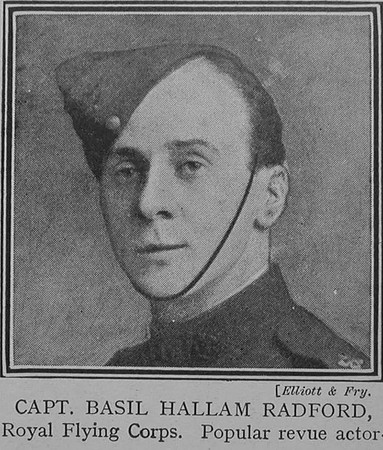 Radford B H Captain Royal Flying Corps The Great War Vol 8