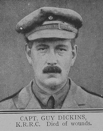 Dickins G Captain King's Royal Rifle Corps The Great War Vol 8