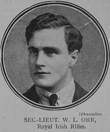 Orr W L 2nd Lt 2nd Royal Irish Rifles The Great War Vol 8