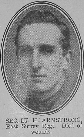 Armstrong H 2nd Lt East Surrey Regiment The Great War Vol 8