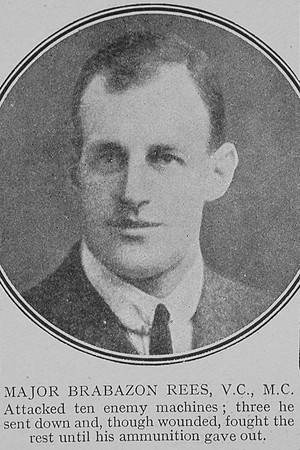 Rees B Major VC MC Royal Flying Corps The Great War Vol 8