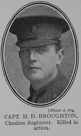 Broughton H D Captain Cheshire Regiment The Great War Vol 8
