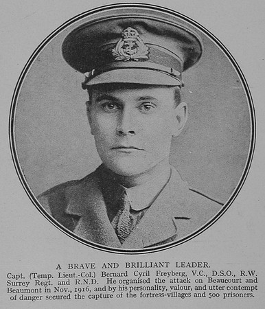 Freyberg B C Lt Col VC DSO Royal Naval Divsion The Great War Vol 8