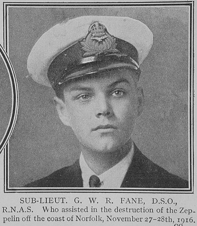 Fane G W R Sub Lt DSO Royal Naval Air Service The Great War Vol 8