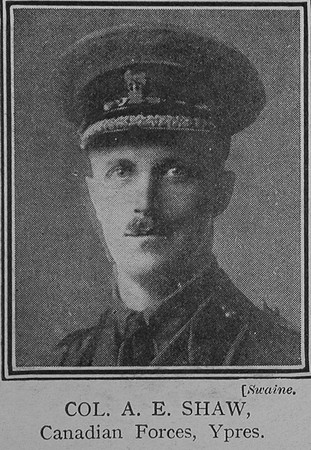 Shaw A E Lt Col 1st Canadian Mounted Rifles The Great War Vol 8